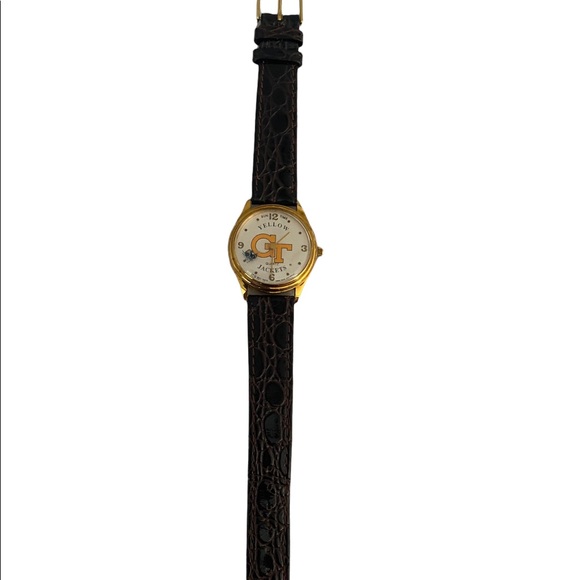 Georgia Tech Gold Metal Wrist Watch - Picture 8 of 8